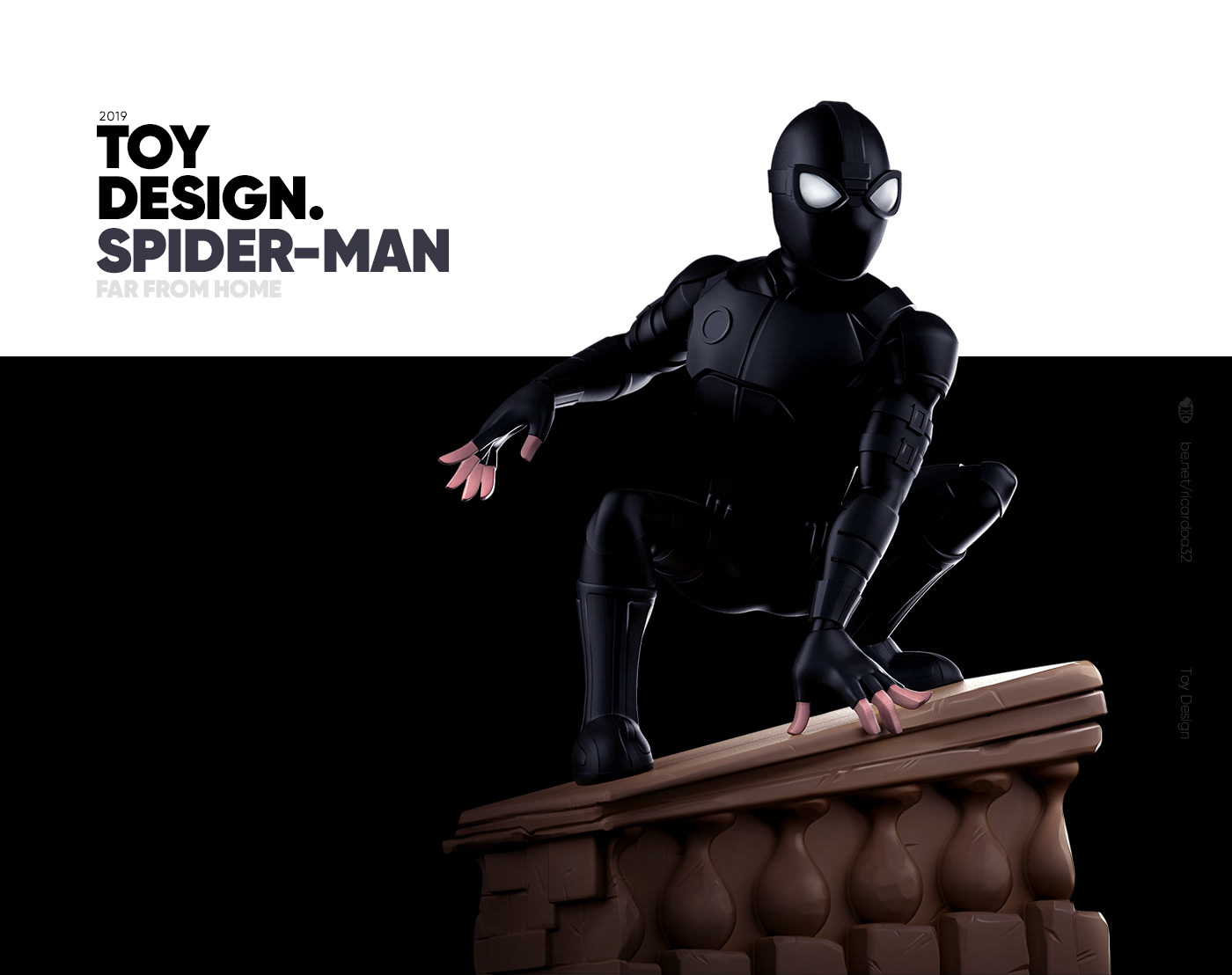 spiderman movie toy disney statue 3D model 3D 3d print marvel