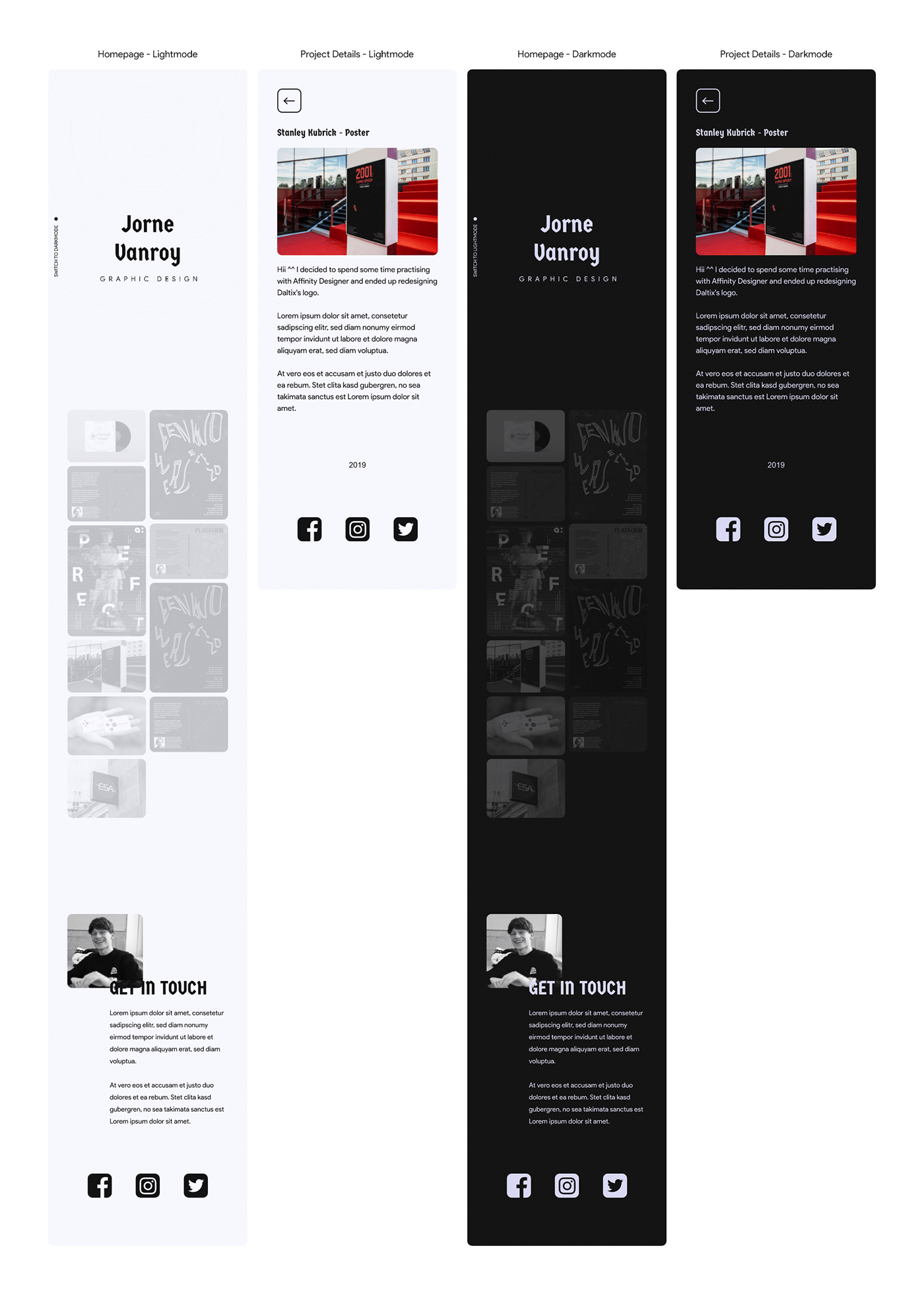 brand branding  darkmode design portfolio UI ux Web Webdesign