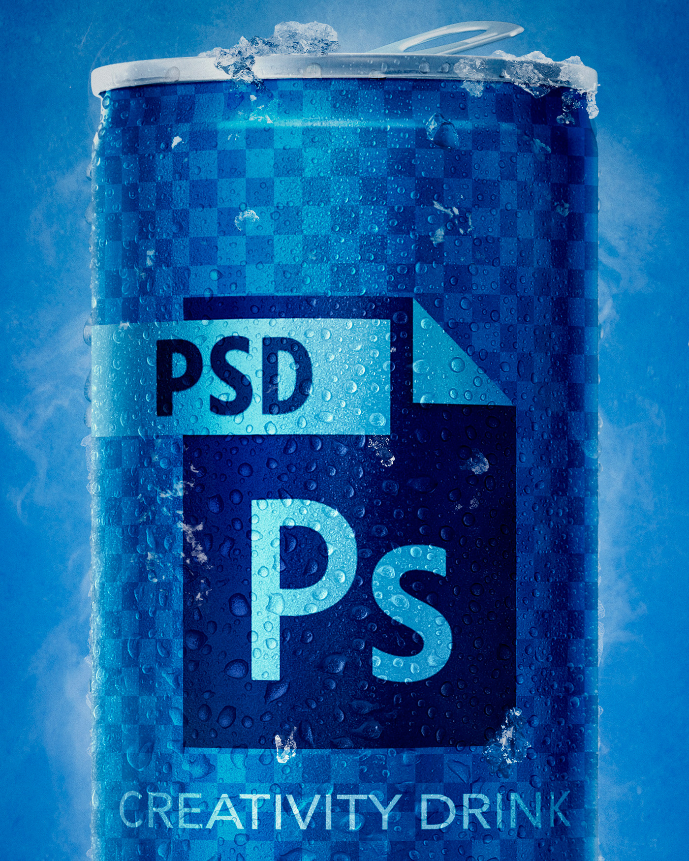 artwork can concept art digital digital illustration drink Label Packaging photoshop product design 