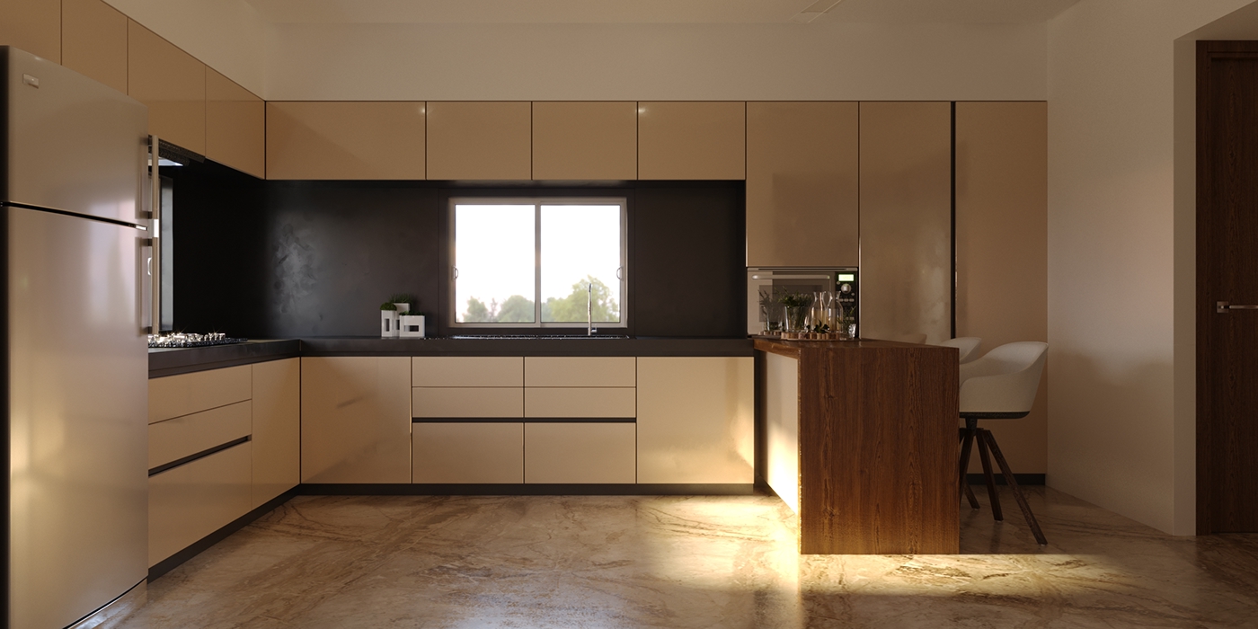 luxurious modern marble flooring corona leather wall panelling italian furniture decorative lights kitchen