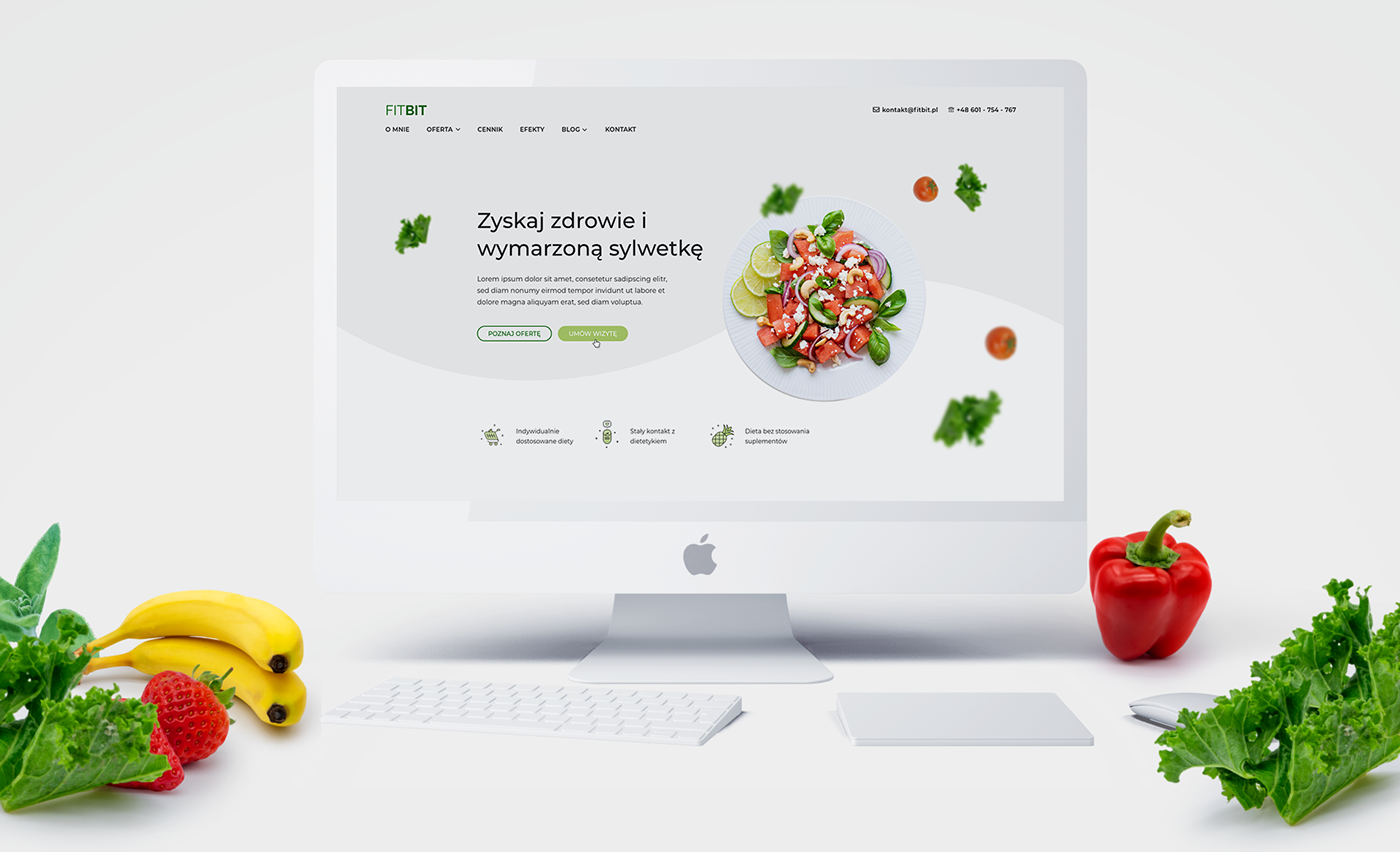diet Food  green healthy landing page nutrition organic UI design Web