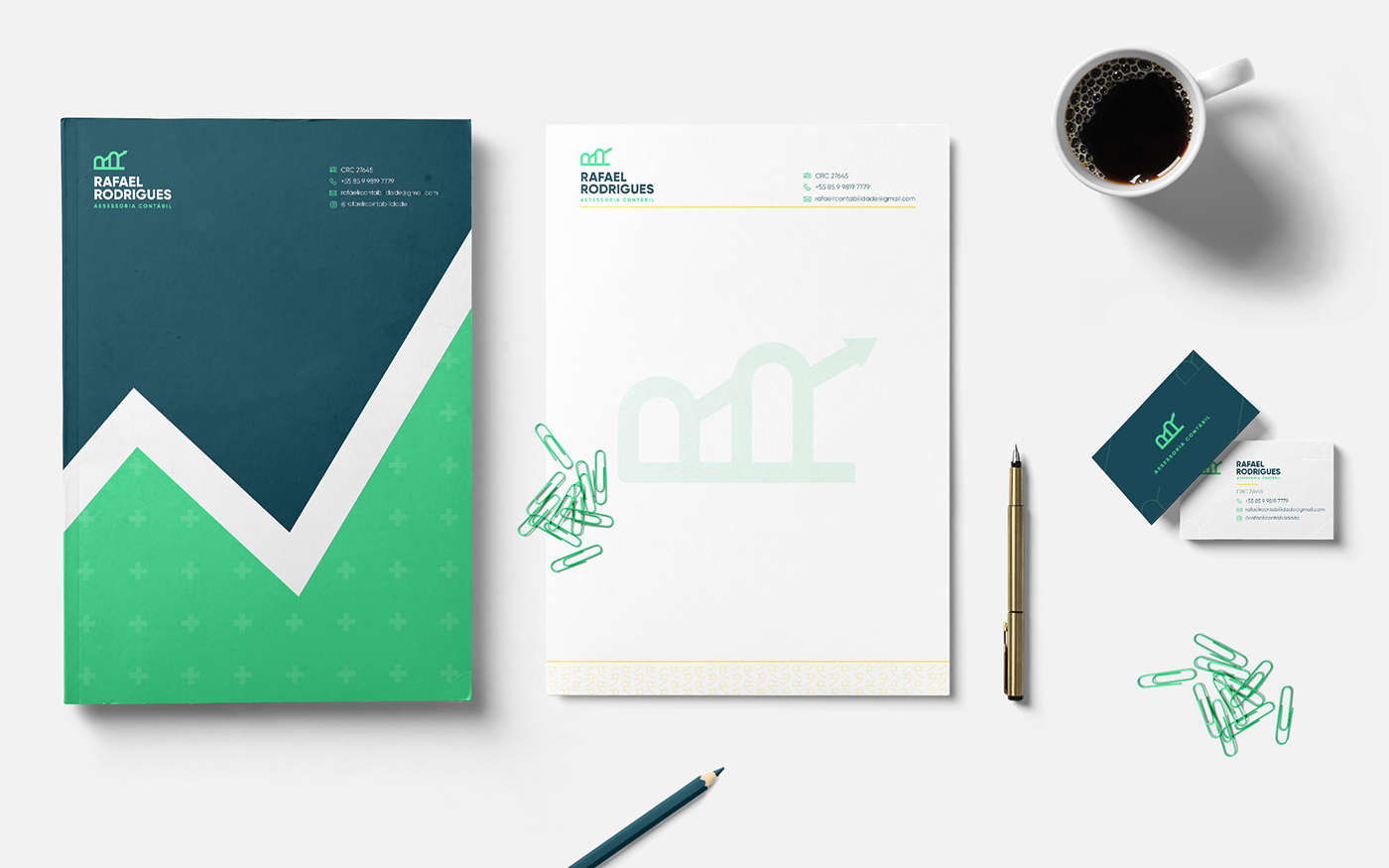 branding  contabilidade identidadevisual Investimentos rafael minimal brand identity visual identity Logotype Logo Design