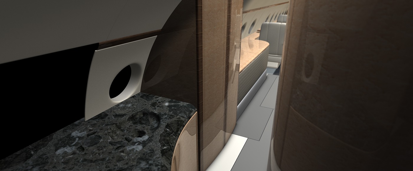 Aircraft Interior design AIRCRAFT INTERIOR DESIGN visualisation 3d Visualisation визуализация дизайн