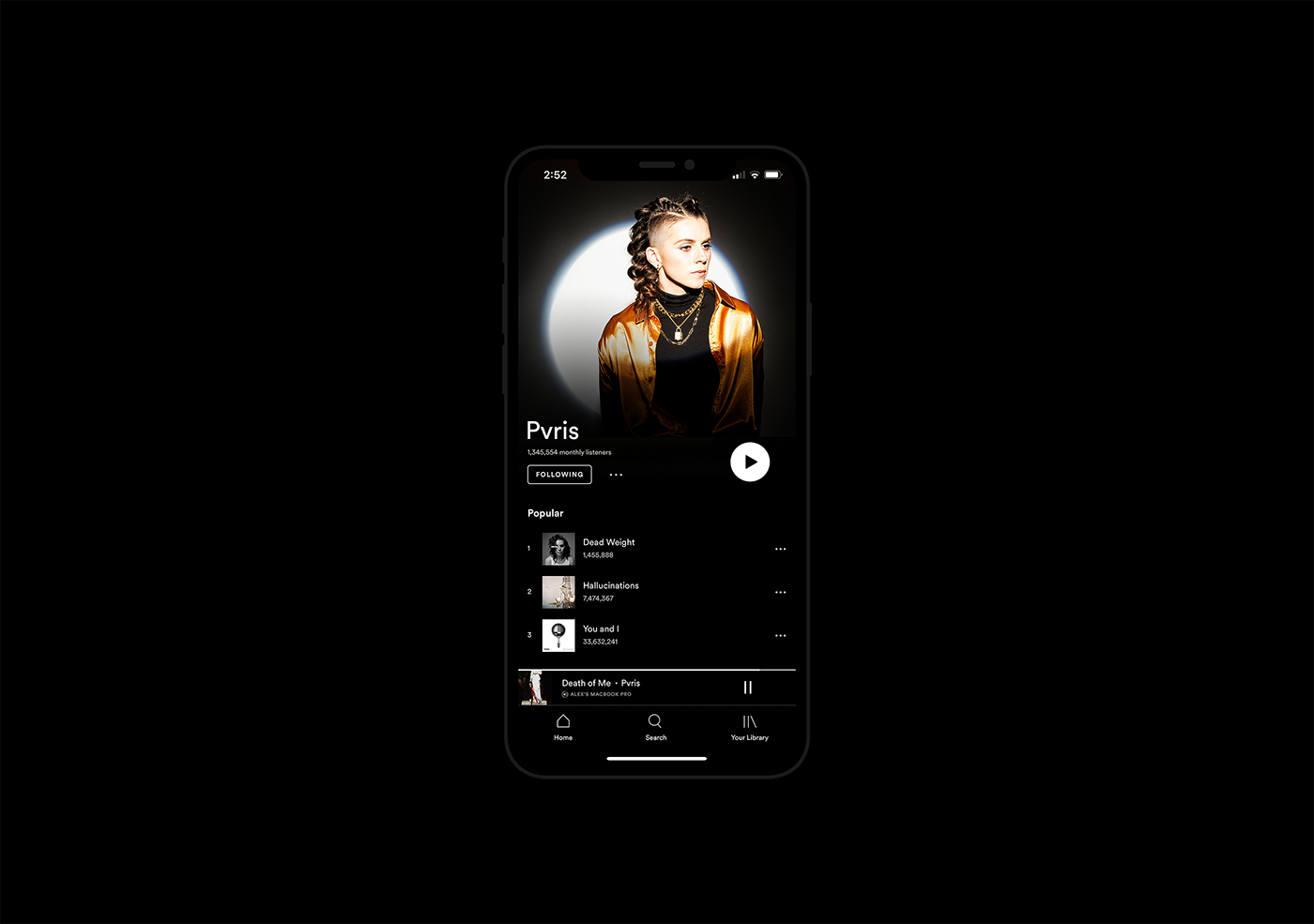 ios photoshop rebranding spotify Spotify Desktop Spotify redesign UI