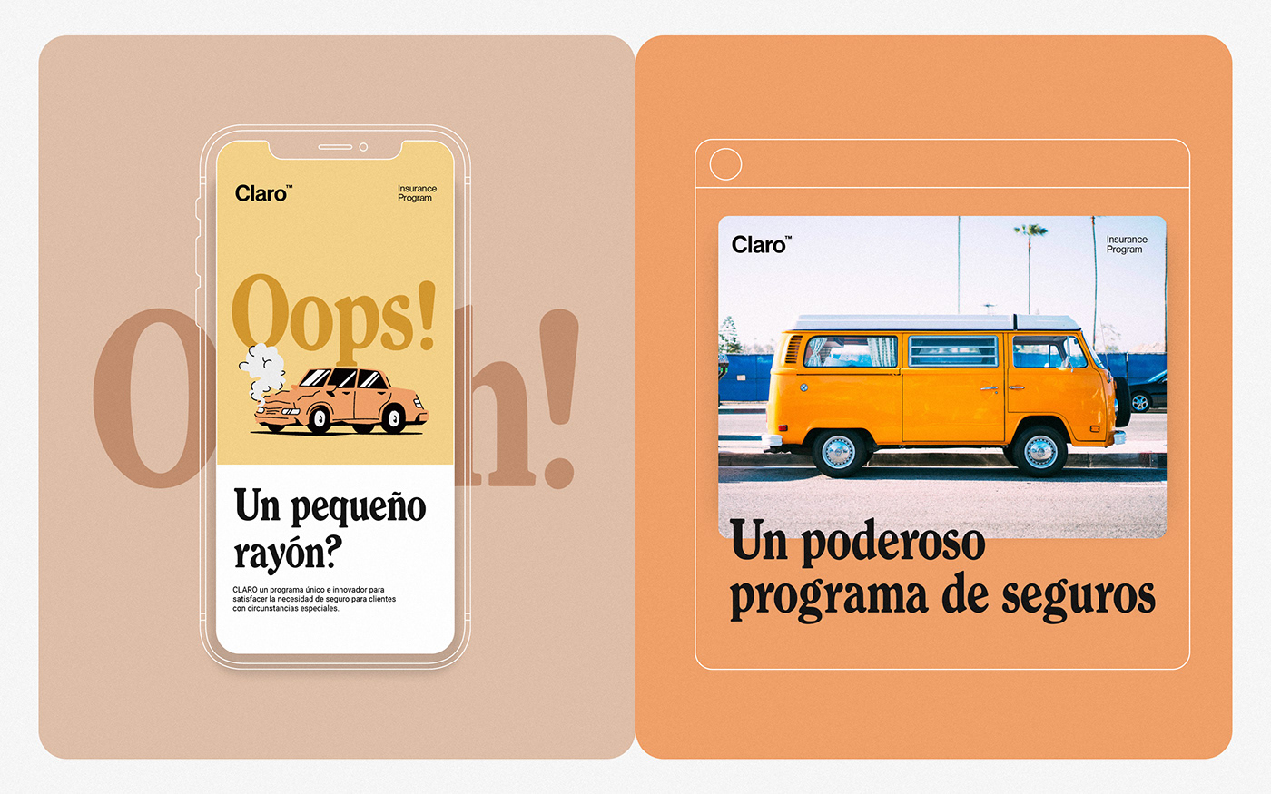 Advertising  art direction  branding  car design identity ILLUSTRATION  insurance mexico stationary