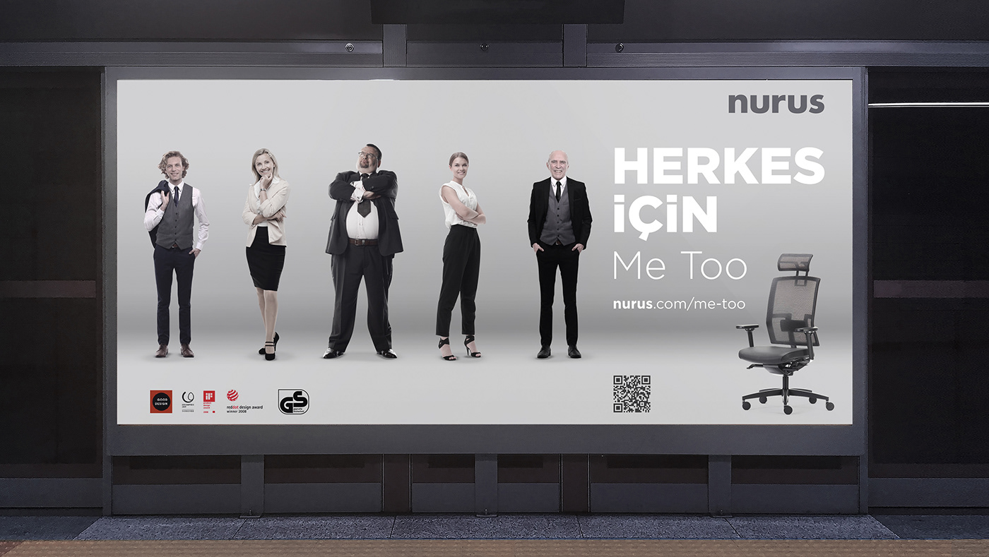 campaign design furniture graphoz metoo nurus officefurniture Turkey