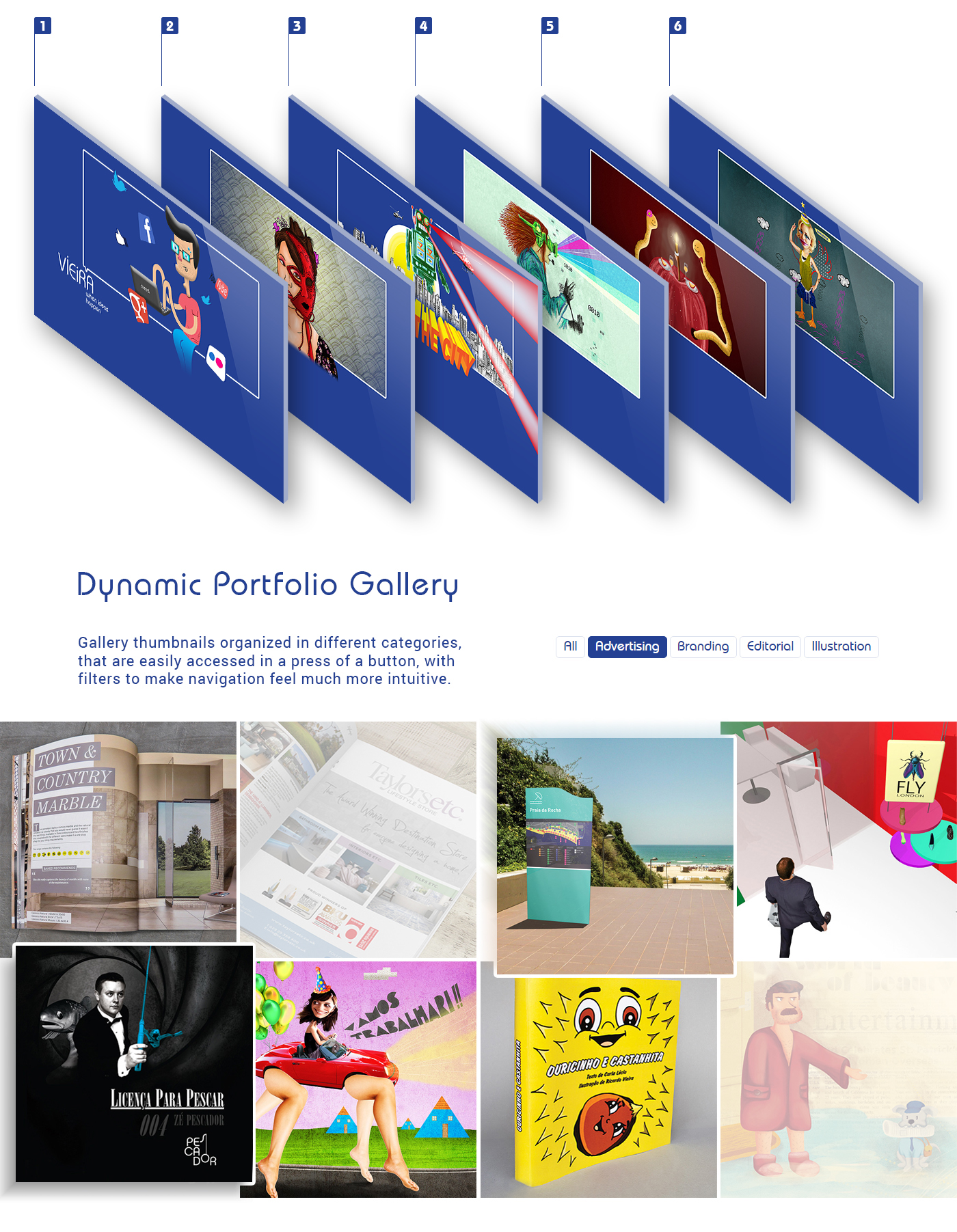 portfolio Website gallery Project graphic design  Advertising  branding  editorial ILLUSTRATION  vieira