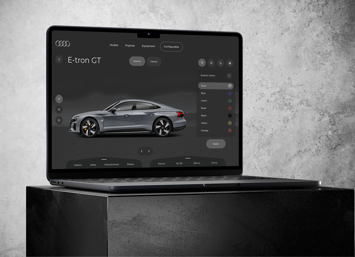 car automotive   3D Render ux Figma ui design user interface Web Design  Website