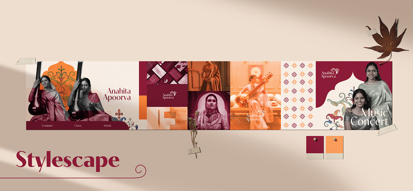 classical music branding  cultural fusion Visual Branding social media campaigns contemporary classics Indian Heritage music identity performance arts Tradition and Modernity