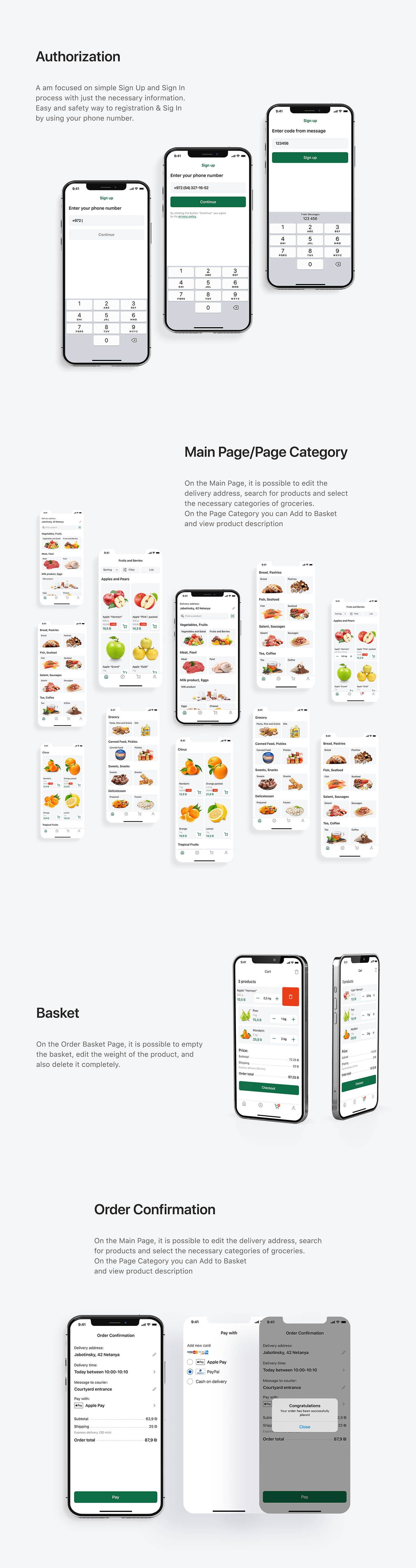app design food delivery food delivery app Mobile app mobile design UI ui design UI/UX ux