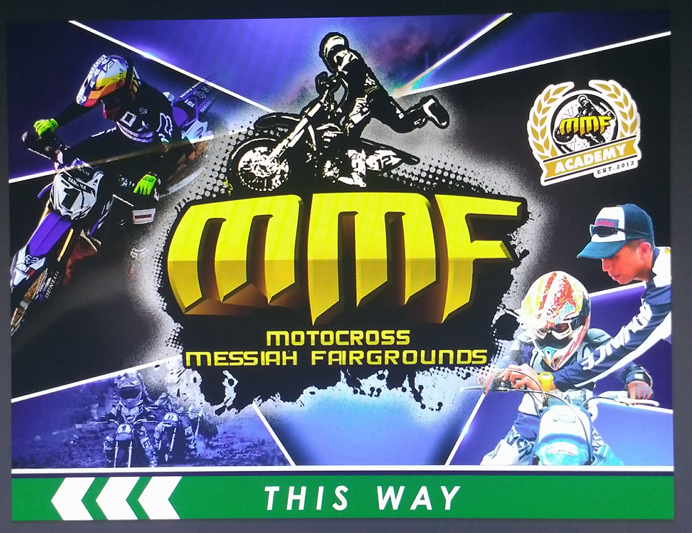 Phoenix Petroluem Motocross Poster Design branding 
