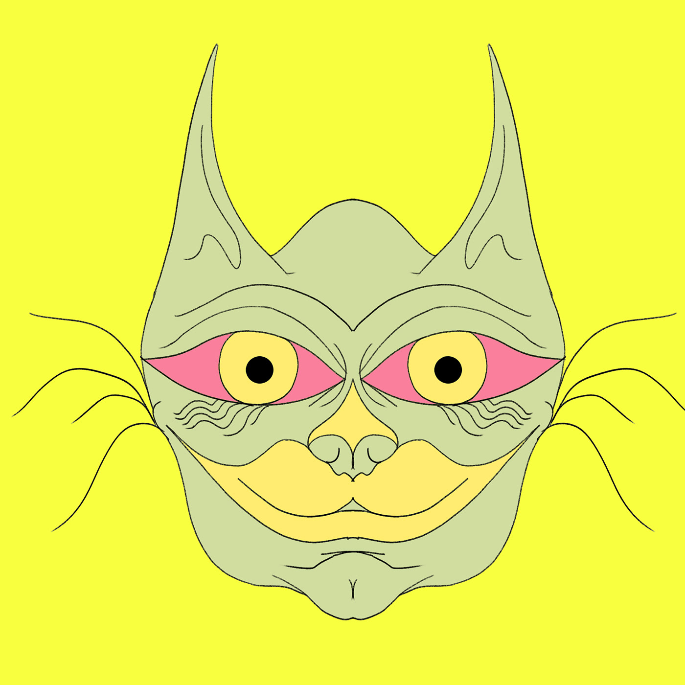 Cat cat portrait character concept Character design  Digital Art  digital illustration ILLUSTRATION 