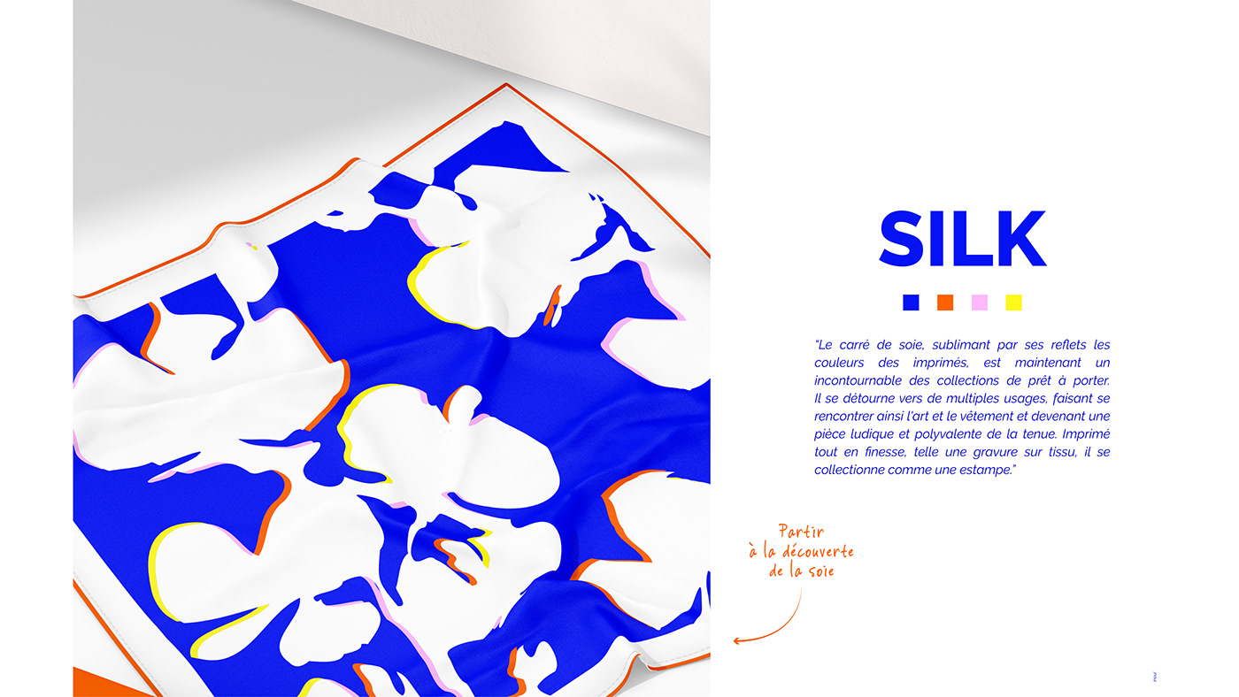 blue Digital Art  Flowers graphic design  ILLUSTRATION  Nature SILK silkprint silksquare vector