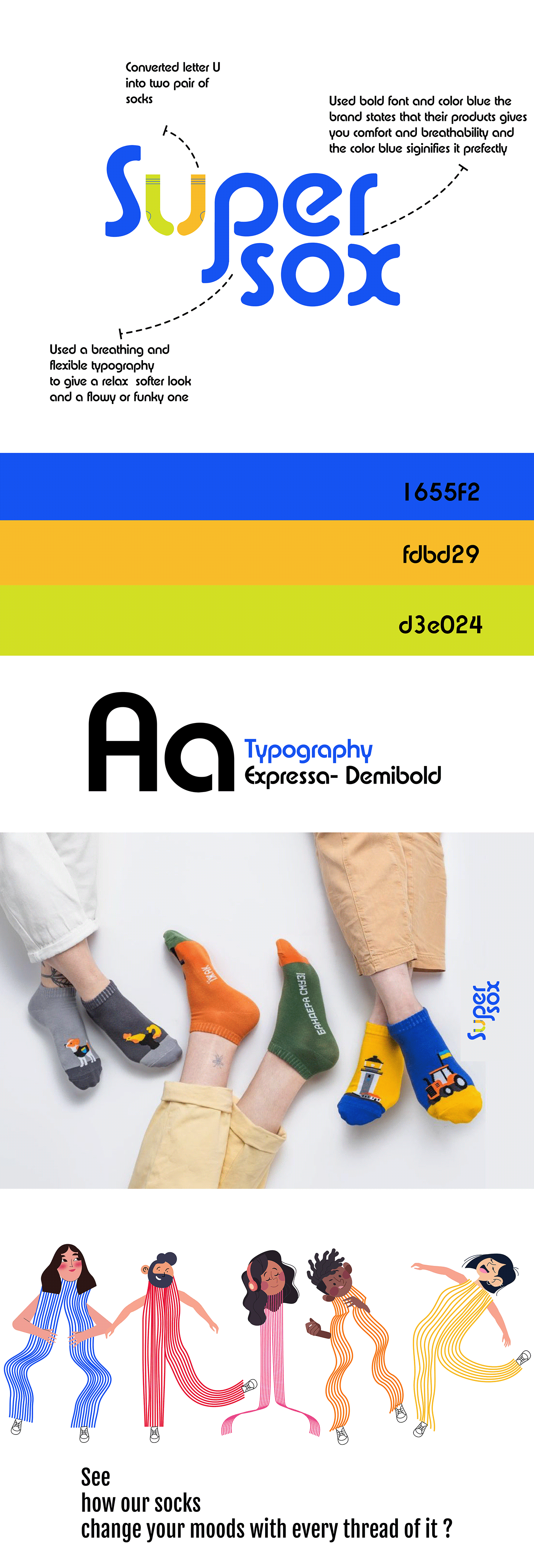 socks branding  branding Logo Packaging Creativity graphic design  logo Brand Design visual identity Logotype