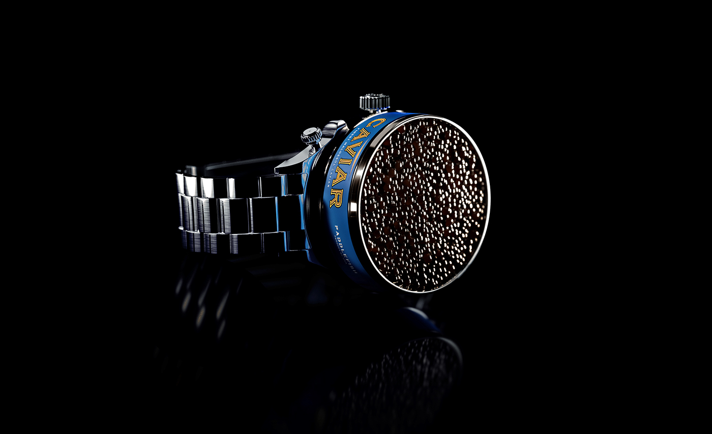 jewelry luxury Food  artichoke scallop caviar