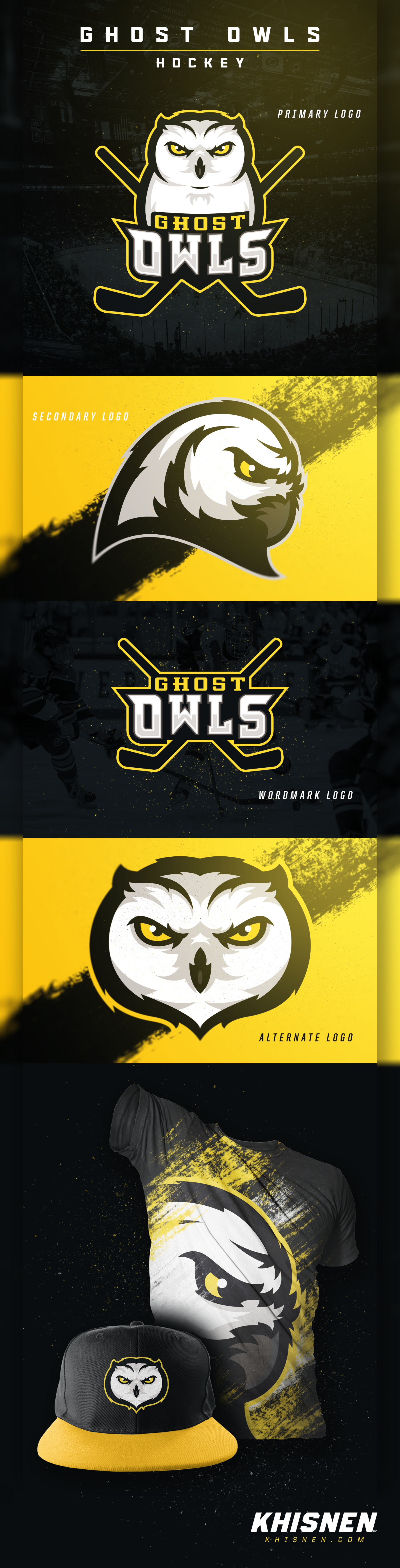 owls hockey sport ghost Snowy Owls capeaters Hats merchandise