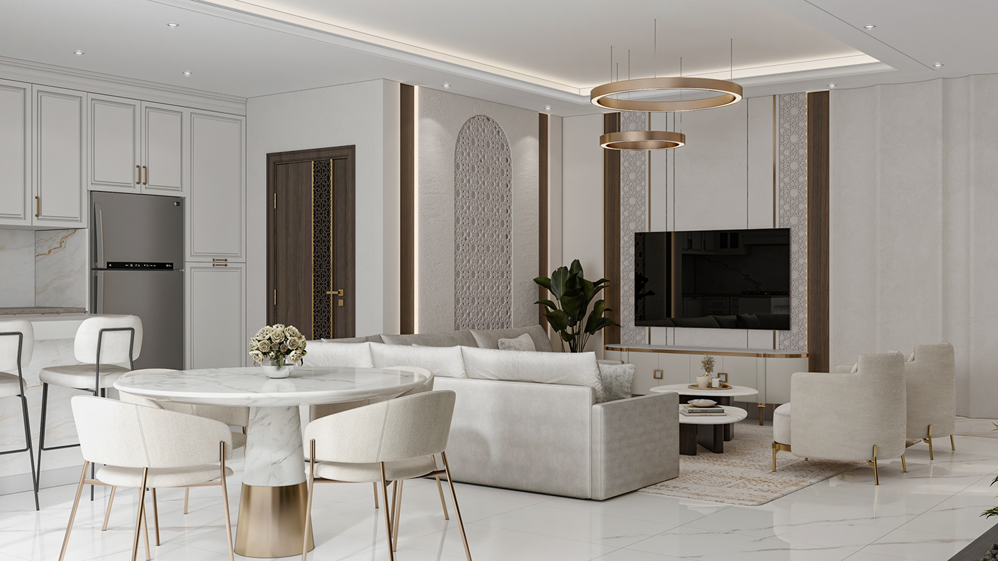 design interior design  Moroccan Morocco Interior living room designer designing vray Render