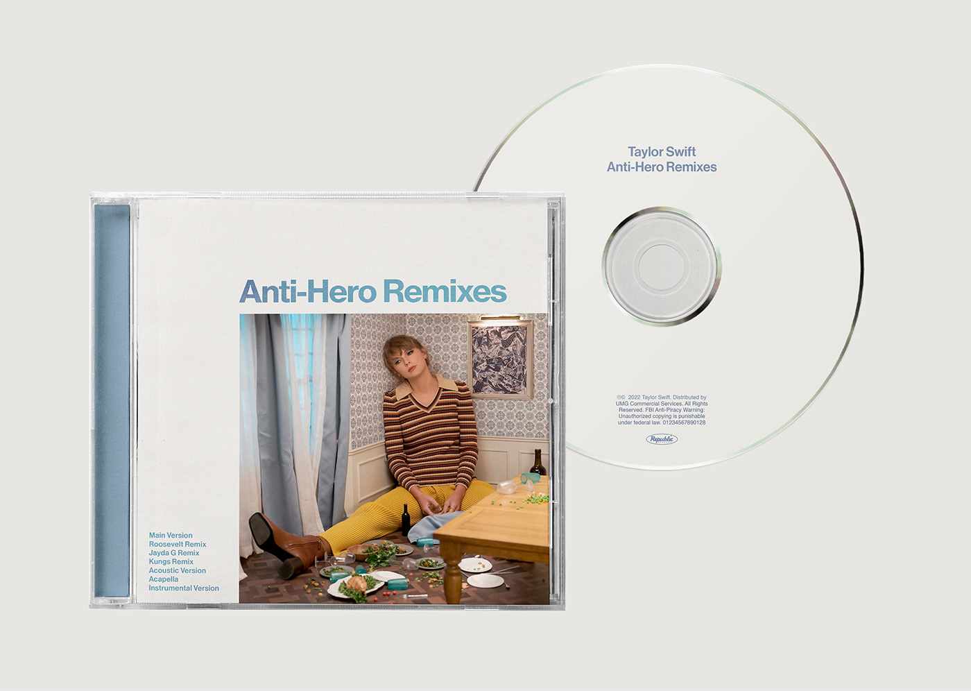 anti hero cd ep Midnights Remixes taylor swift
