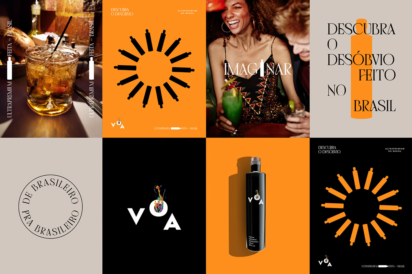 design gráfico poster visual identy Vodka logo visual identity branding  brand identity