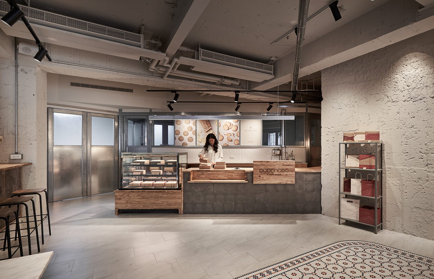Ahead Concept Bakeryhouse heycheese interiors store bobonono Shop design taipei taiwan vintage