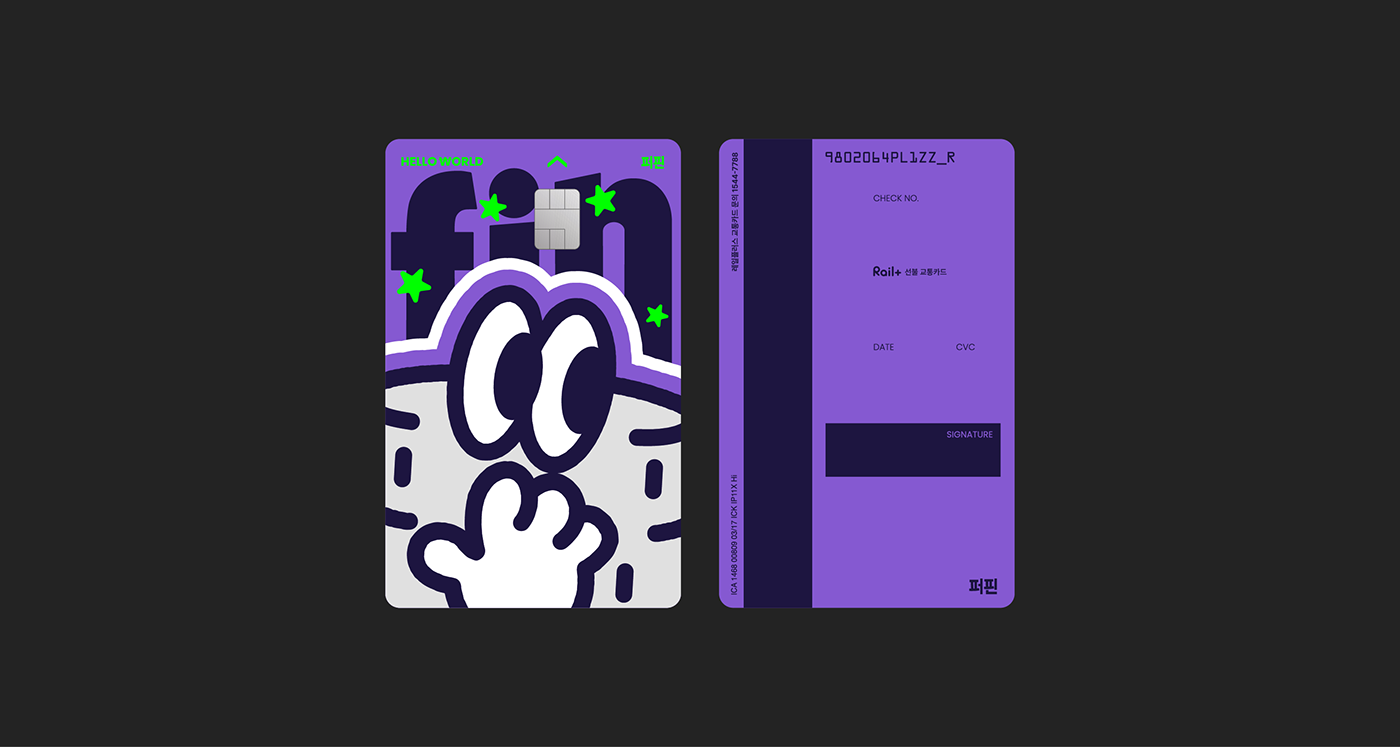 card Character Character design  credit card Bank Fintech finance brand identity