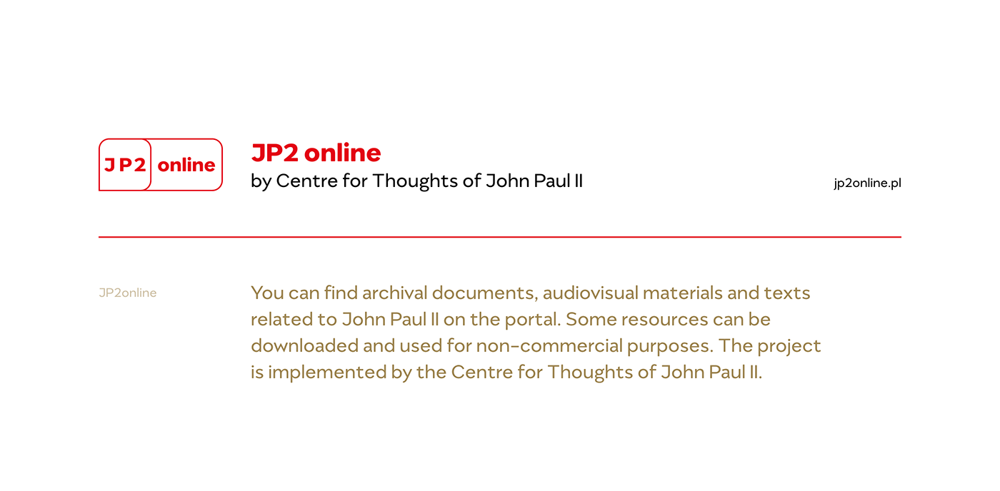 Experience john paul II JP2 prototype sketch UI ux Web Webdesign Website