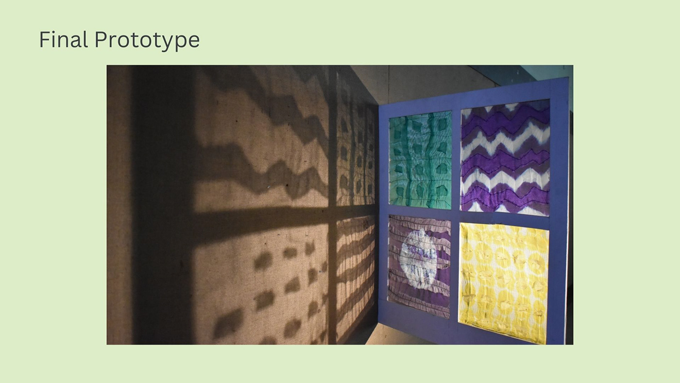 design textile textile design  Tie Dye applique curtains home textile surface design