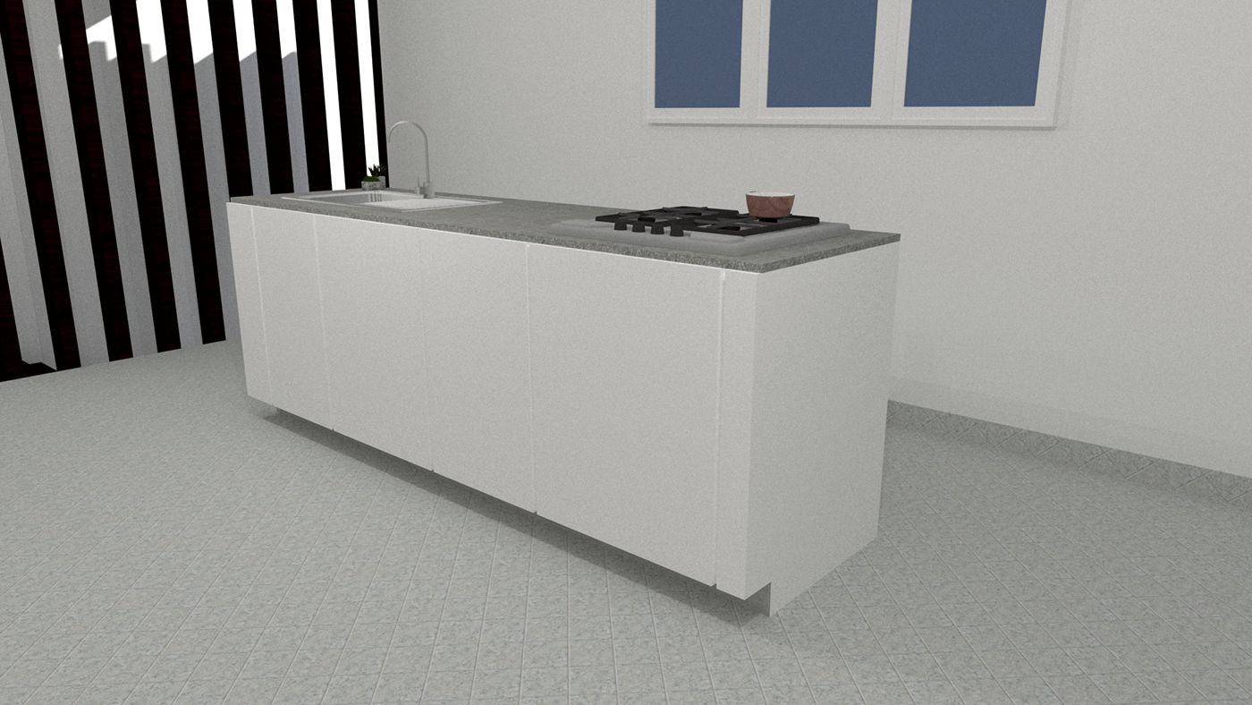 design furniture kitchen SketchUP