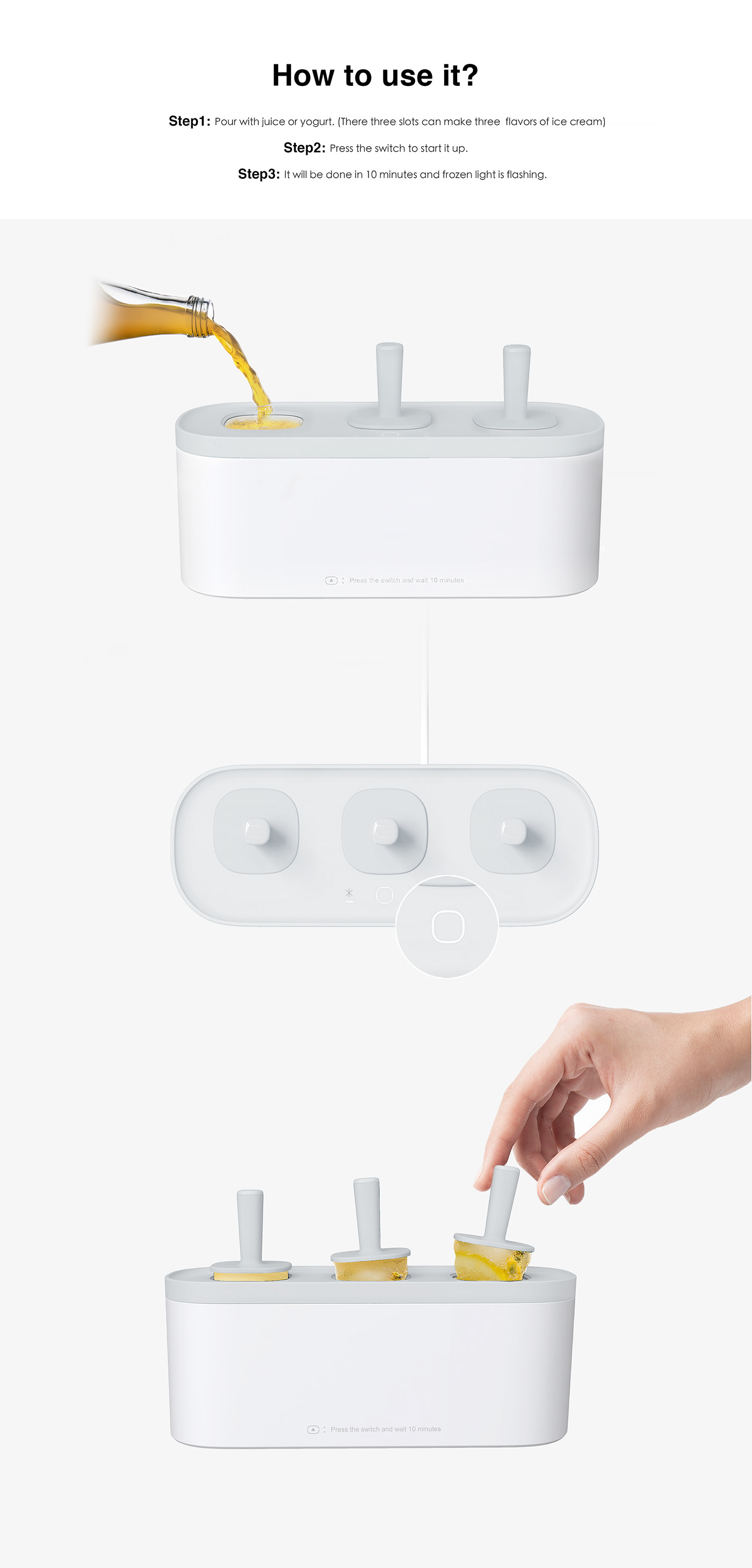 ice cream maker cooker toy ice conceptual design reddot if GoodDesign design kitchen