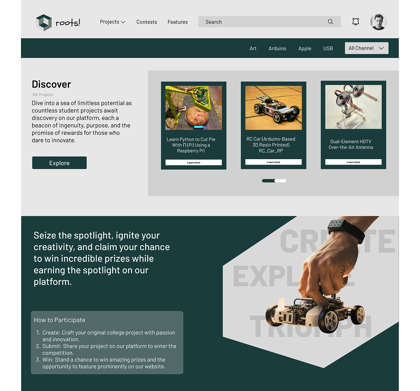 homepage Website Design Figma ui design Web