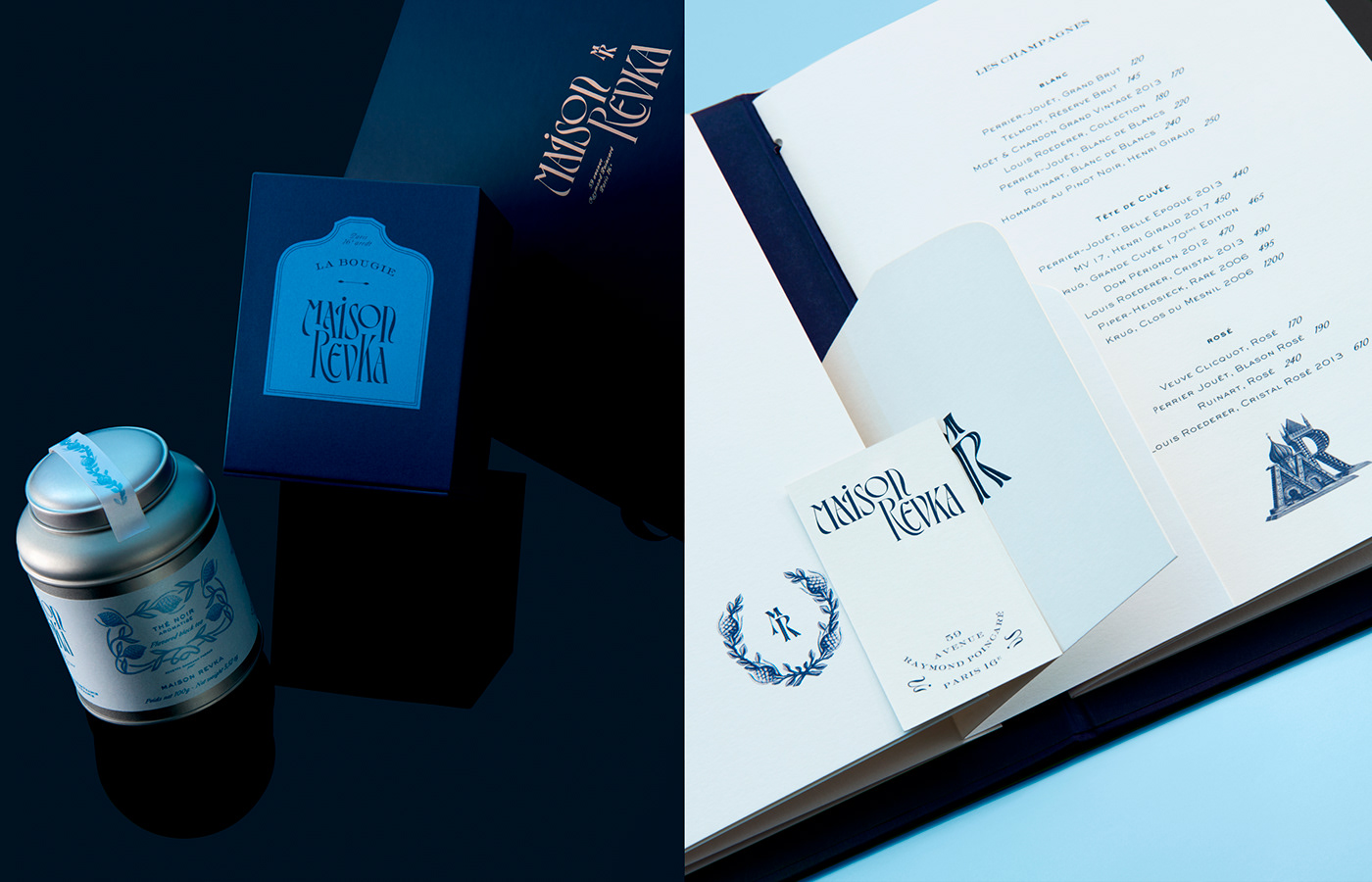 branding  luxury Packaging brand identity typography   paris society Hospitality Logotype ILLUSTRATION  Violaine & Jeremy