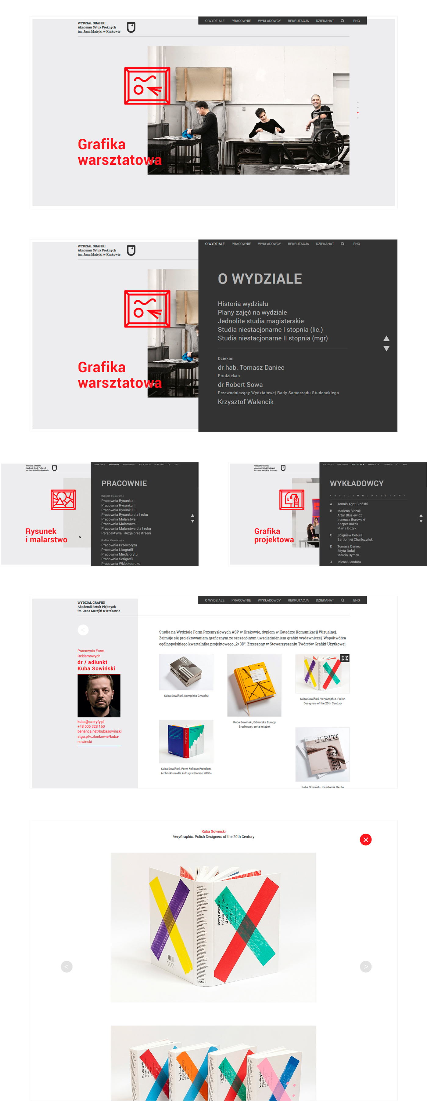 graphic arts art Website design development ux krakow showcase projects Photography 