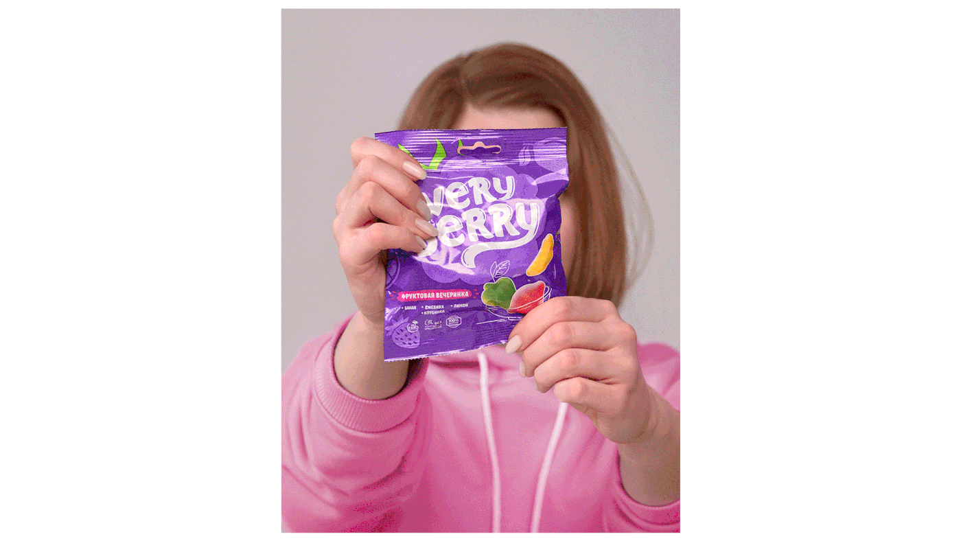 berry ILLUSTRATION  jelly lettering Packaging