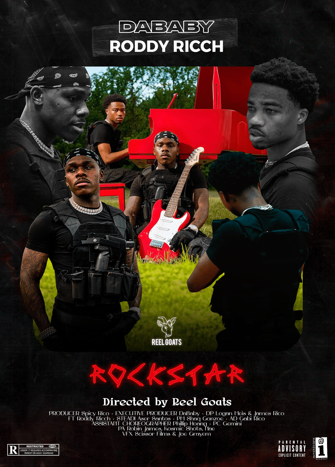 artwork blame it on baby BLM Cover Art Dababy Poster Design Rockstar Roddy Ricch
