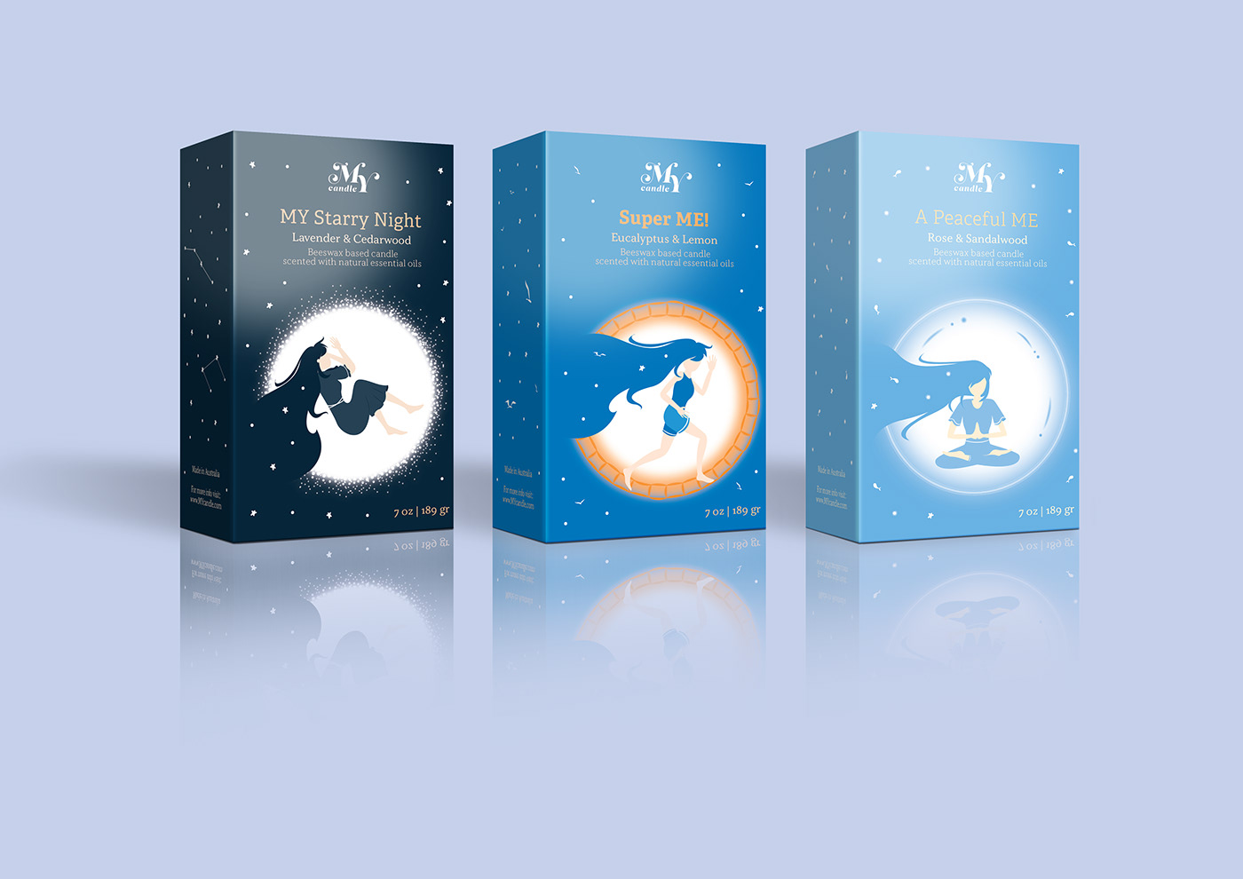 candle design graphic design  ILLUSTRATION  logo package Packaging packaging design product Production