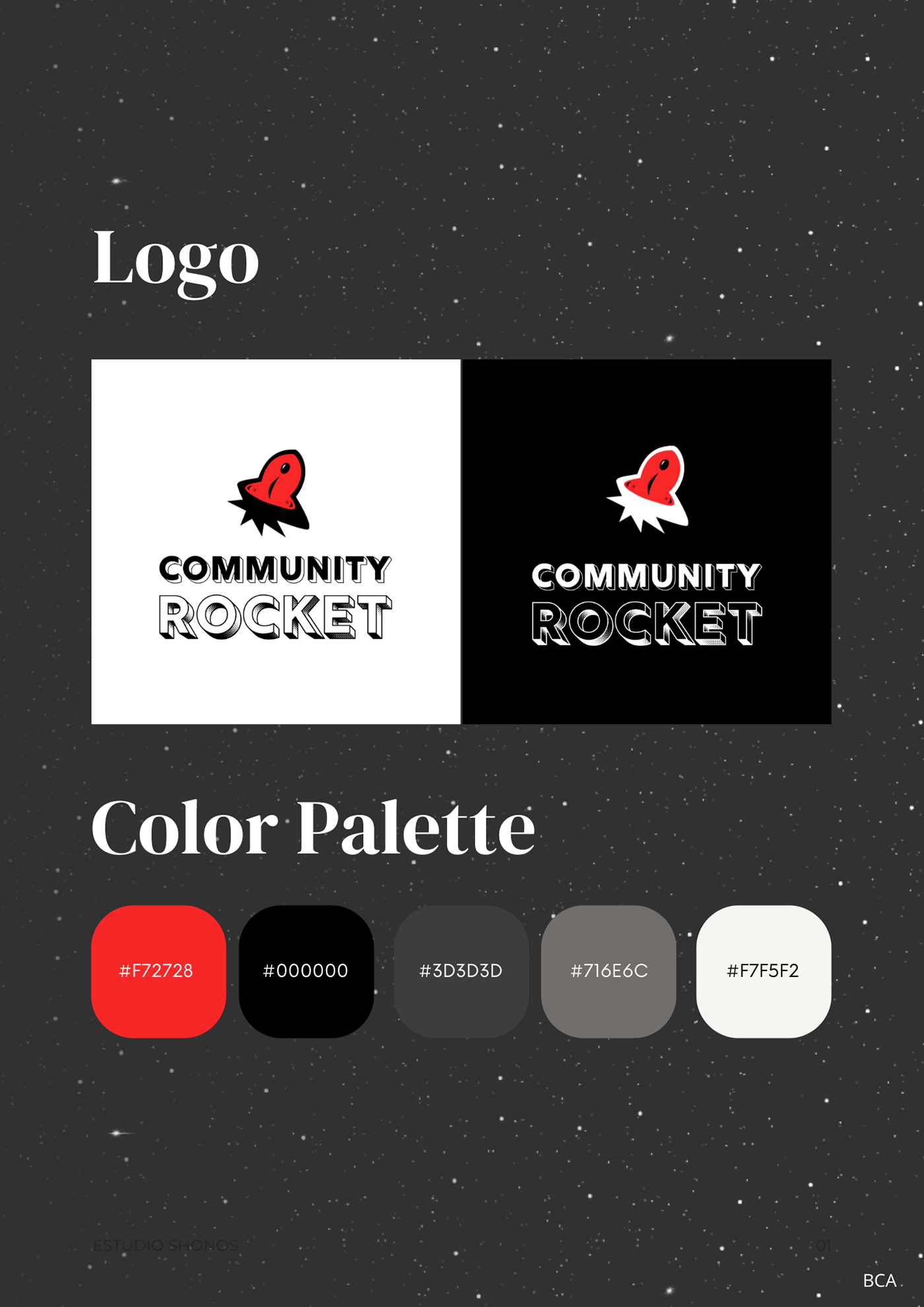 poster visual identity Brand Design branding  Logo Design rocket Space design red brand identity Advertising 