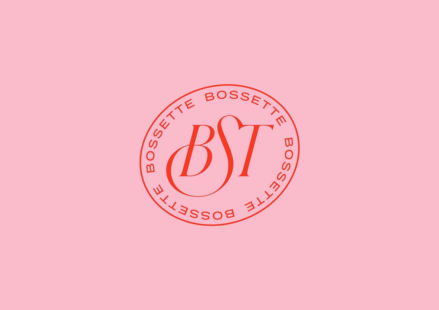 colorful cool branding logo Logotype Los Angeles pink vivid color monogram beauty branding beauty line