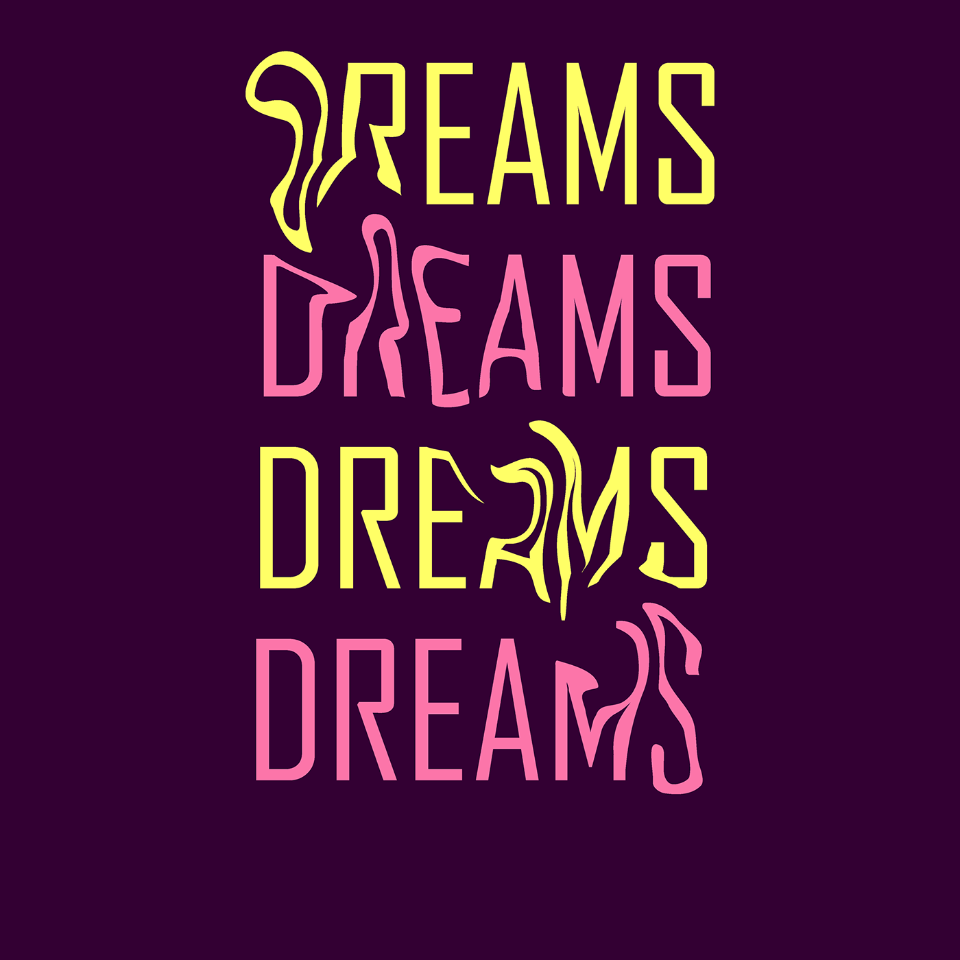 adobe illustrator art design dream illustra logo mesh print text typography  
