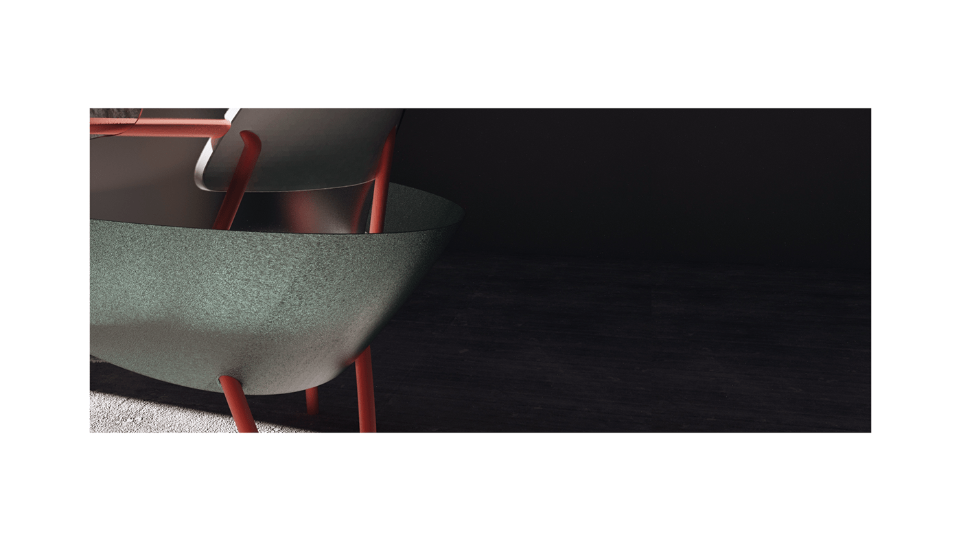 3D chair chair design design furniture design  FUTURISM industrial design  keyshot product Render