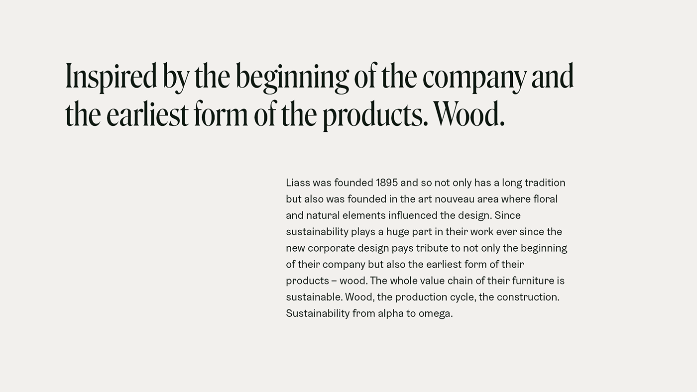 branding  Carpentry Corporate Design furniture interior design  natural print finishing stationary Sustainable wood