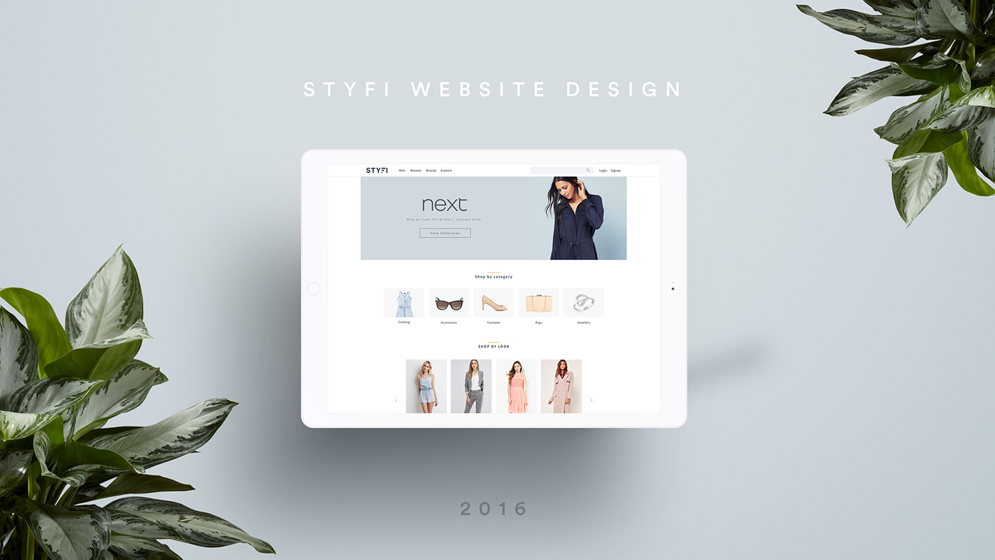 Website Design user interface graphic design  ux Web Design  Fashion  e-commerce
