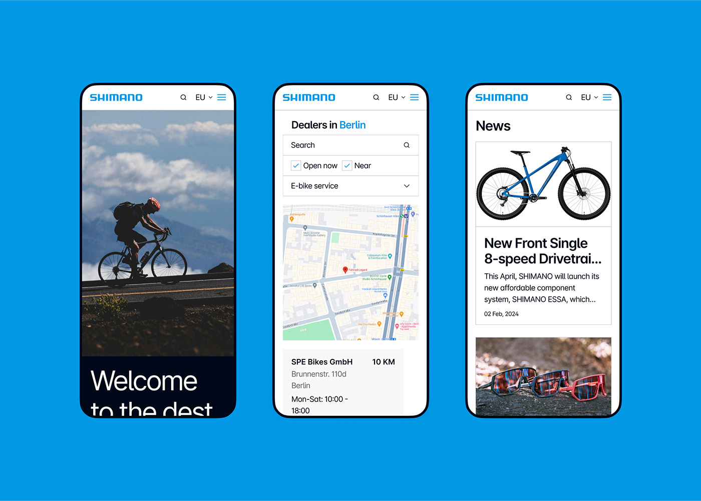 Bike Bicycle Cycling UX UI Figma user interface Web Design  Website mobile design