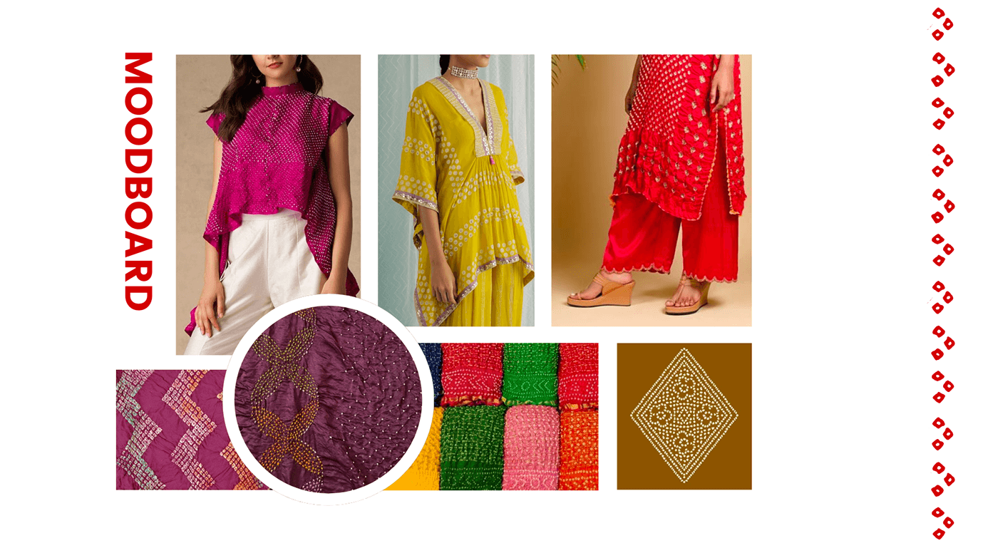 textile design  fashion design Apparel Design pattern design  Placement print bandhani Fashion  Embroidery CHIKANKARI embroidery design