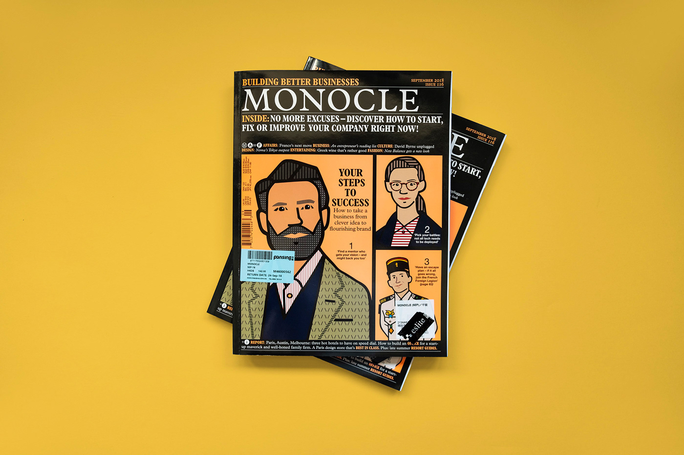 Monocle ILLUSTRATION  map infographic Icon city heritage flower Travel graphic