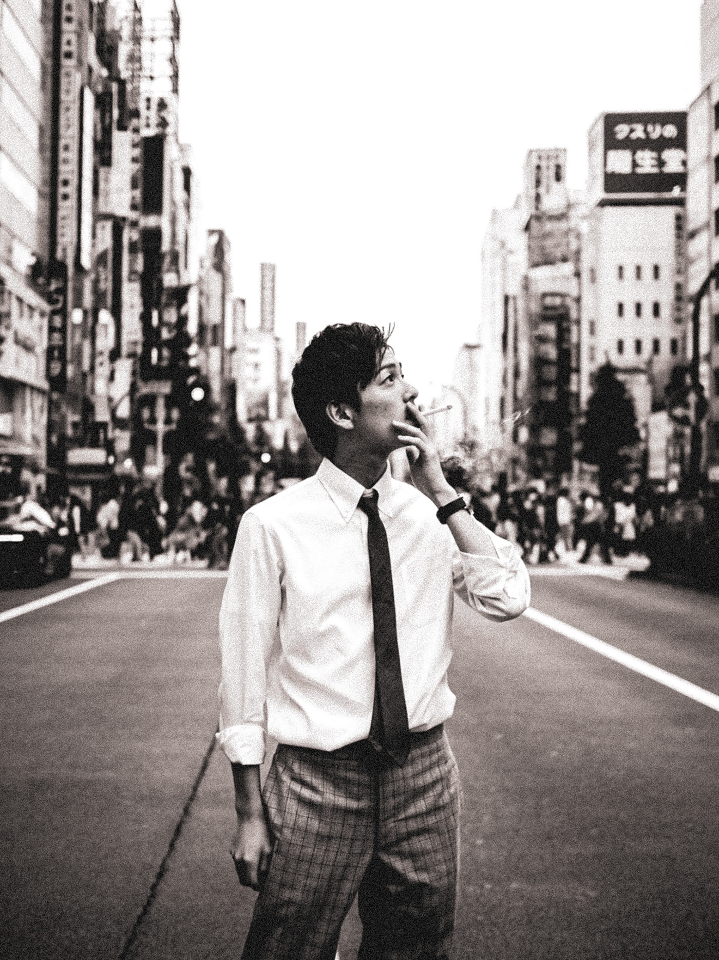 black and white cinematic Film   japan lightroom men portrait men's fashion olympus portrait street photography