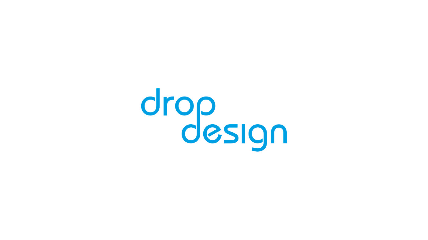drop design logo business card Web brand collage studio art graphic