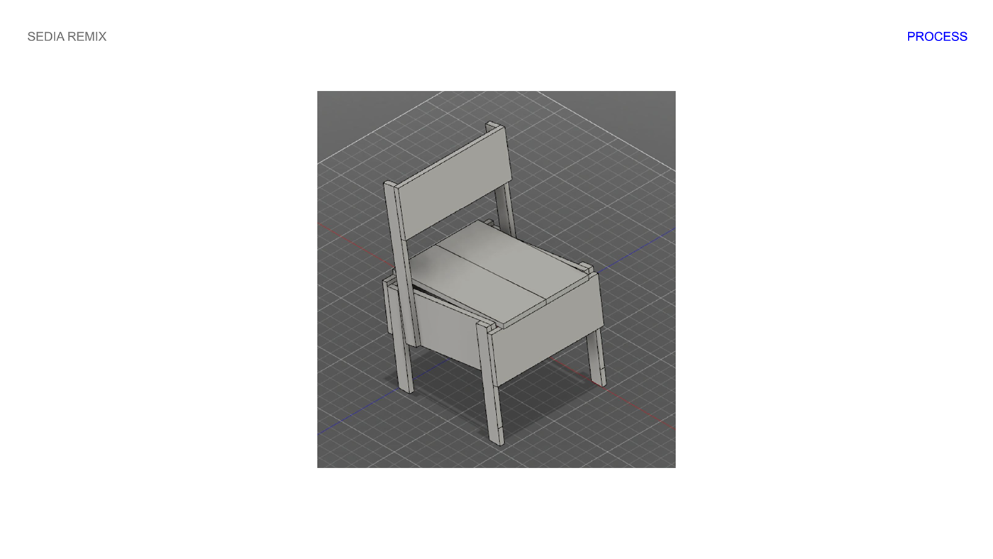 chair furniture design  Enzo Mari italian design REMIX chair design furniture wood Autoprogettazione