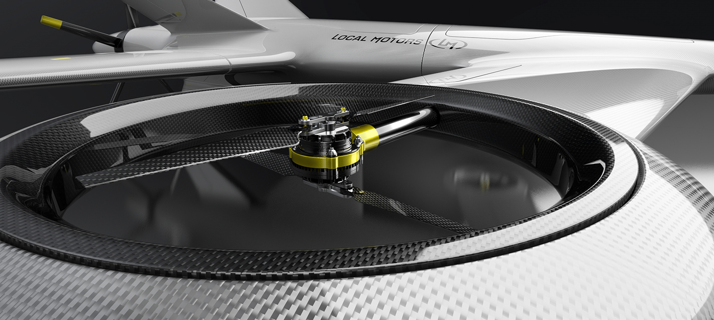 Local Motors Airbus drone challenge Cargo