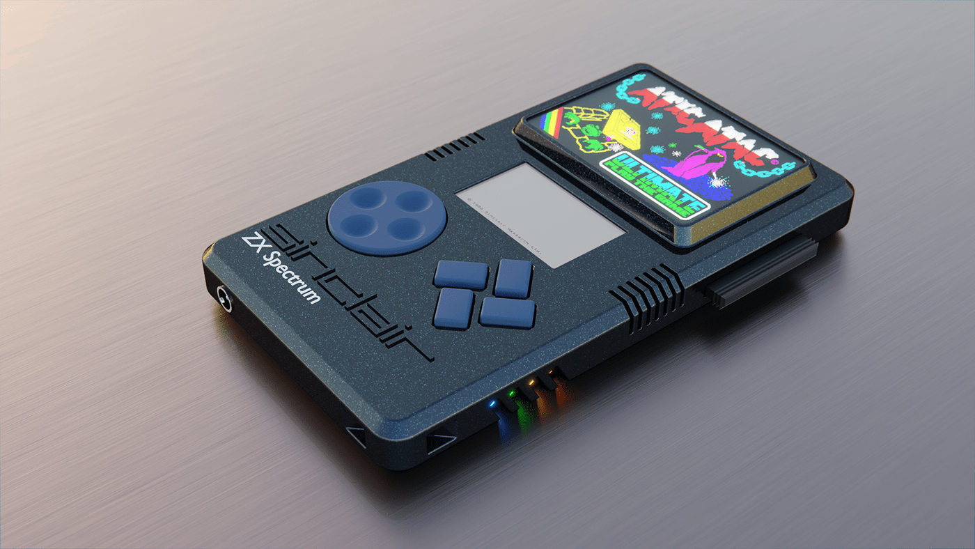 80s Gadget Gaming gaming design handheld device portable product design  Retro Technology