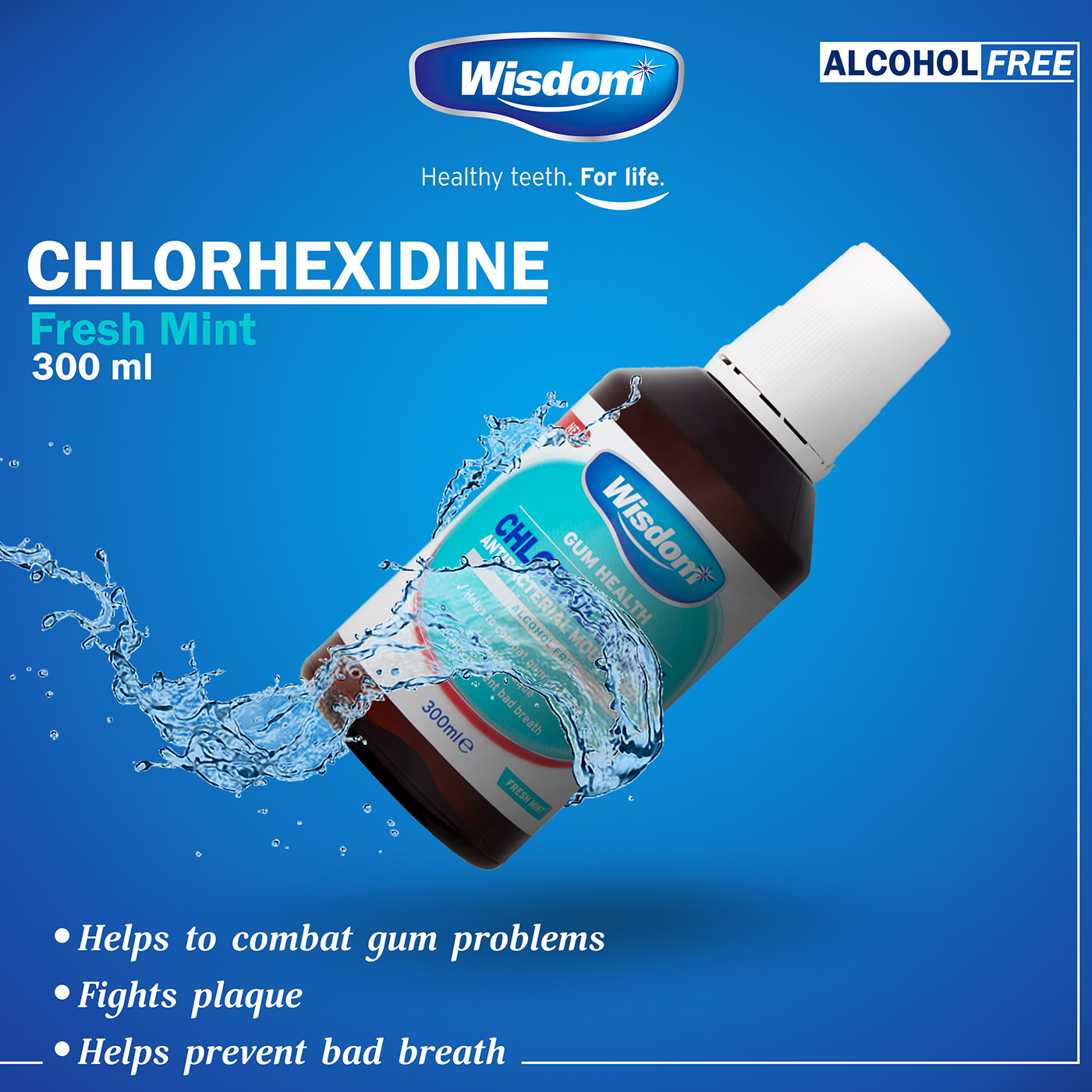 Mouthwash instgram post chlorhexidine